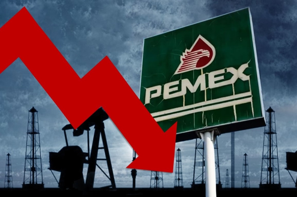 Pemex mal y de malas; se desploman 92% utilidades en primer trimestre de 2024