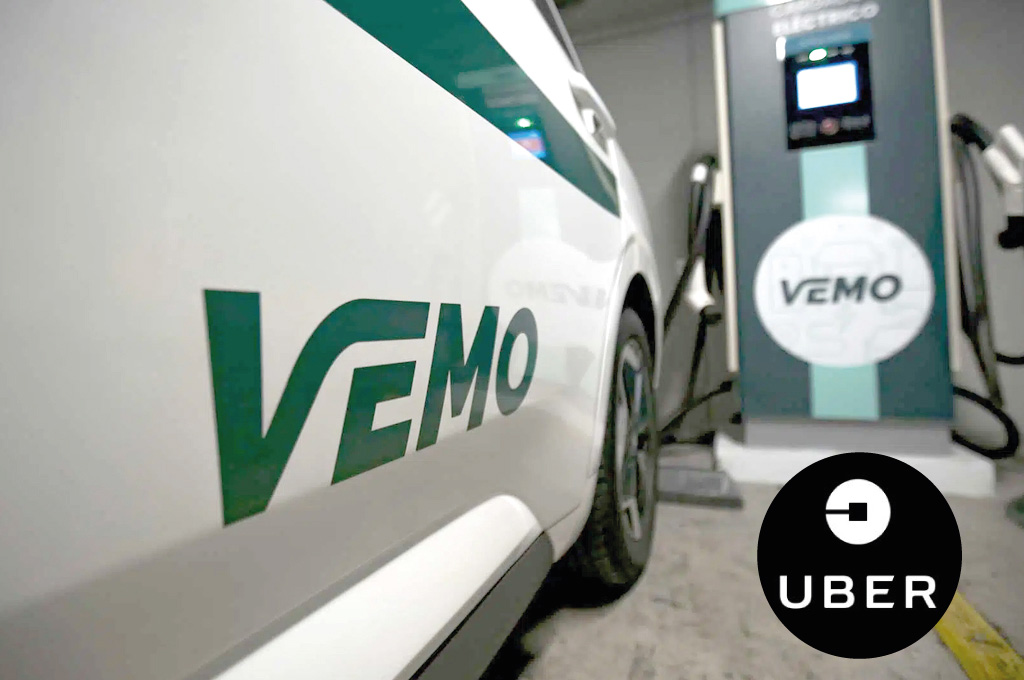 VEMO firma acuerdo con Uber para promover movilidad eléctrica