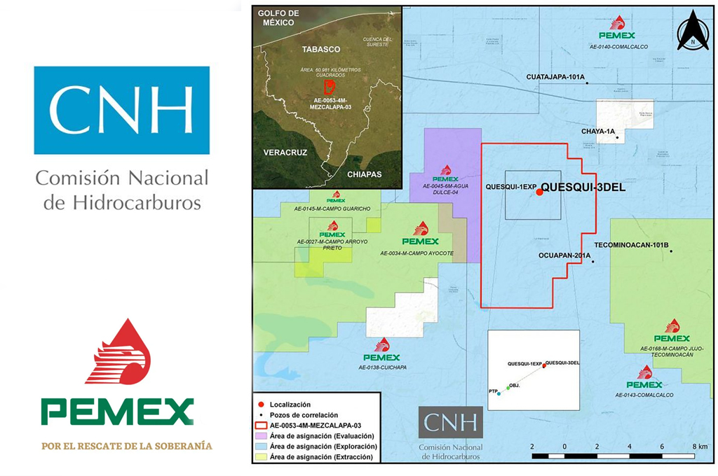 Pemex en la mira de CNH por quema excesiva de gas natural en Quesqui