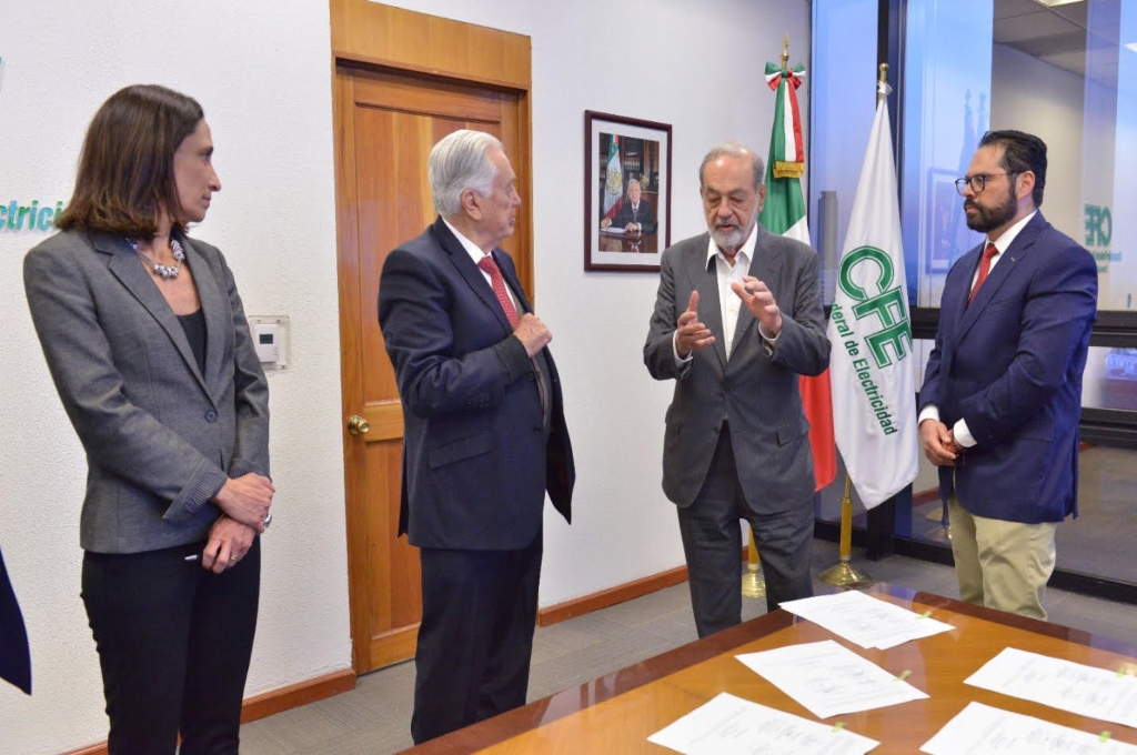 CFE y Slim se alían para impulsar infraestructura de gas natural